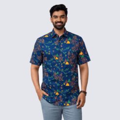 Arong Half Sleeve Cotton Shirt for Men