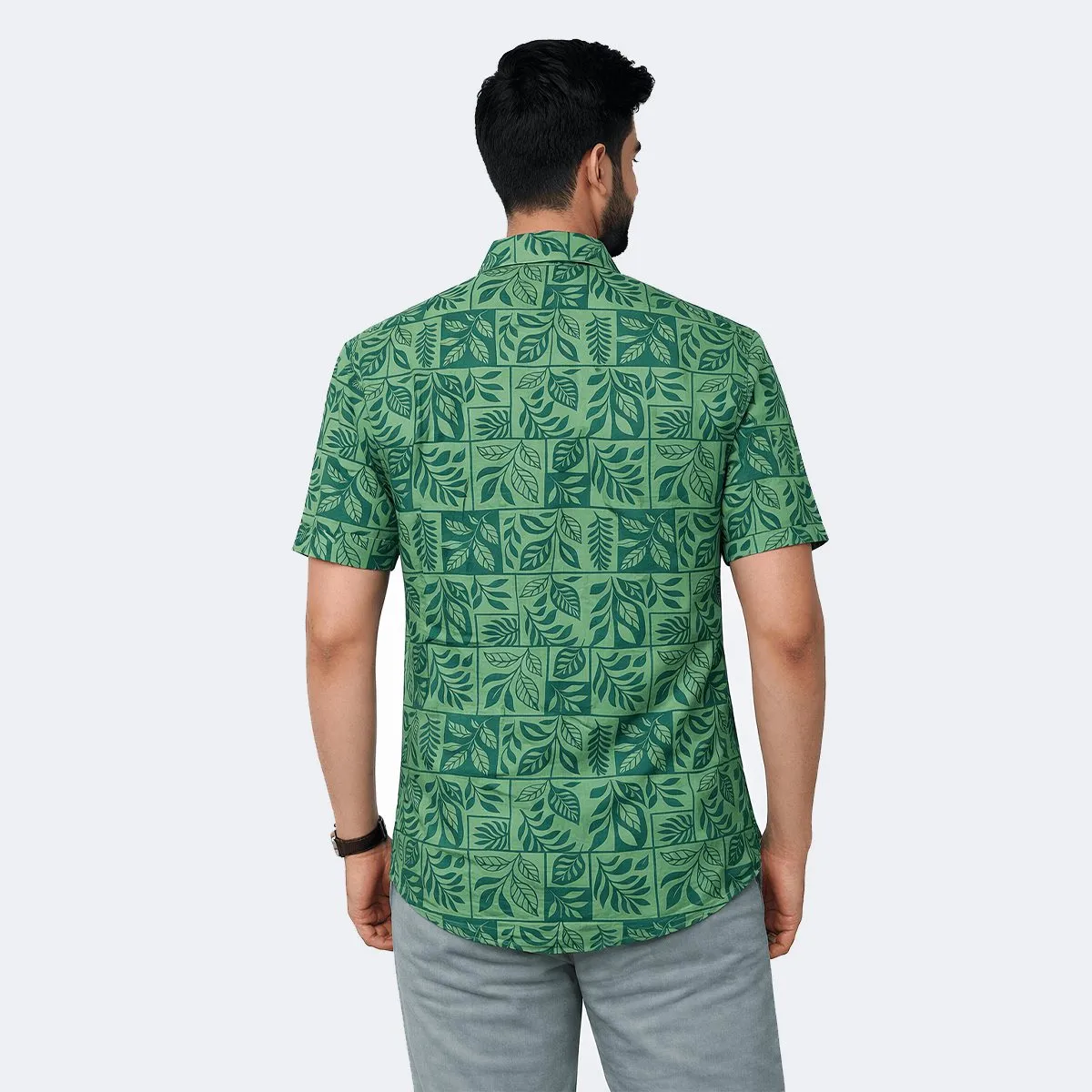Bunonika Half Sleeve Cotton Shirt For Men Bunonika 31