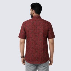 Arong Half Sleeve Cotton Shirt for Men