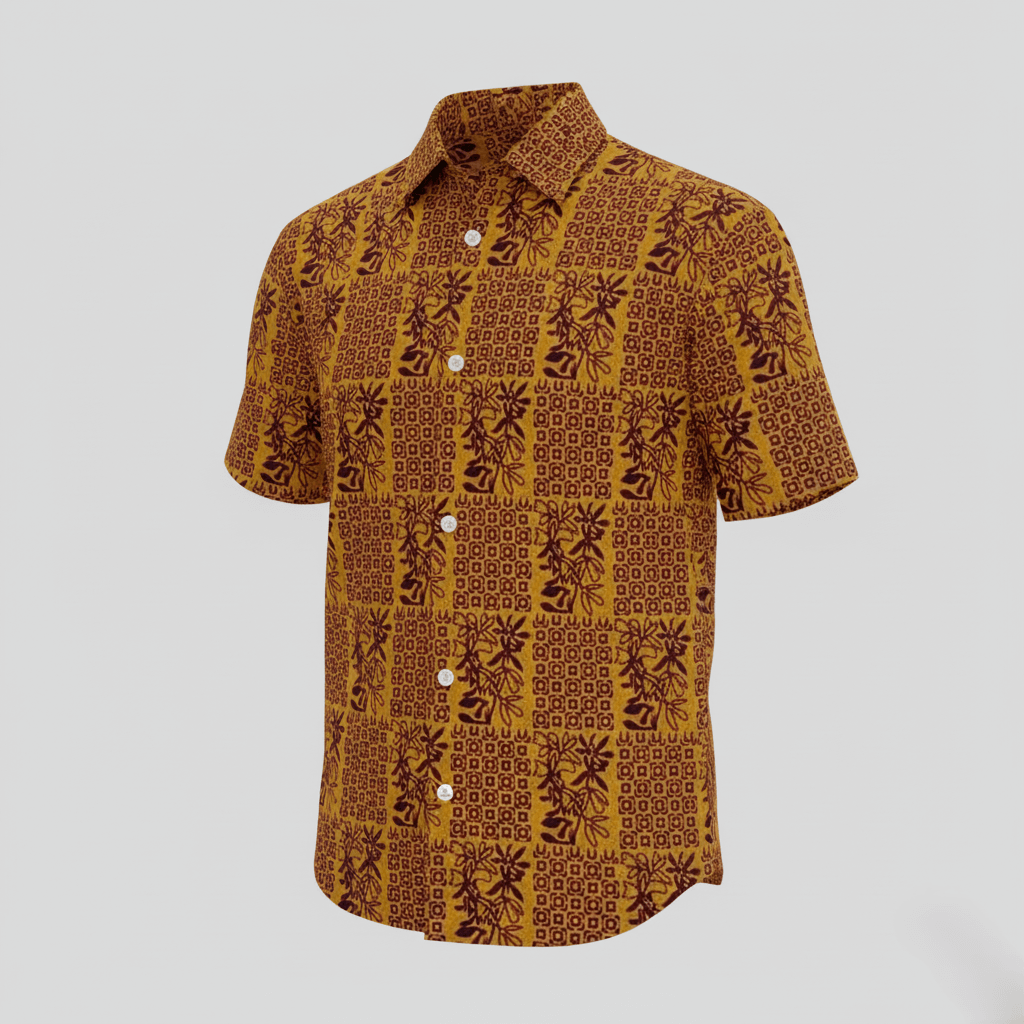 Arong Cotton Half Sleeve Shirt for Men | Comfortable & Stylish | Bunonika-33 4 Arong Cotton Half Sleeve Shirt for Men | Comfortable & Stylish | Bunonika-33 - Image 4