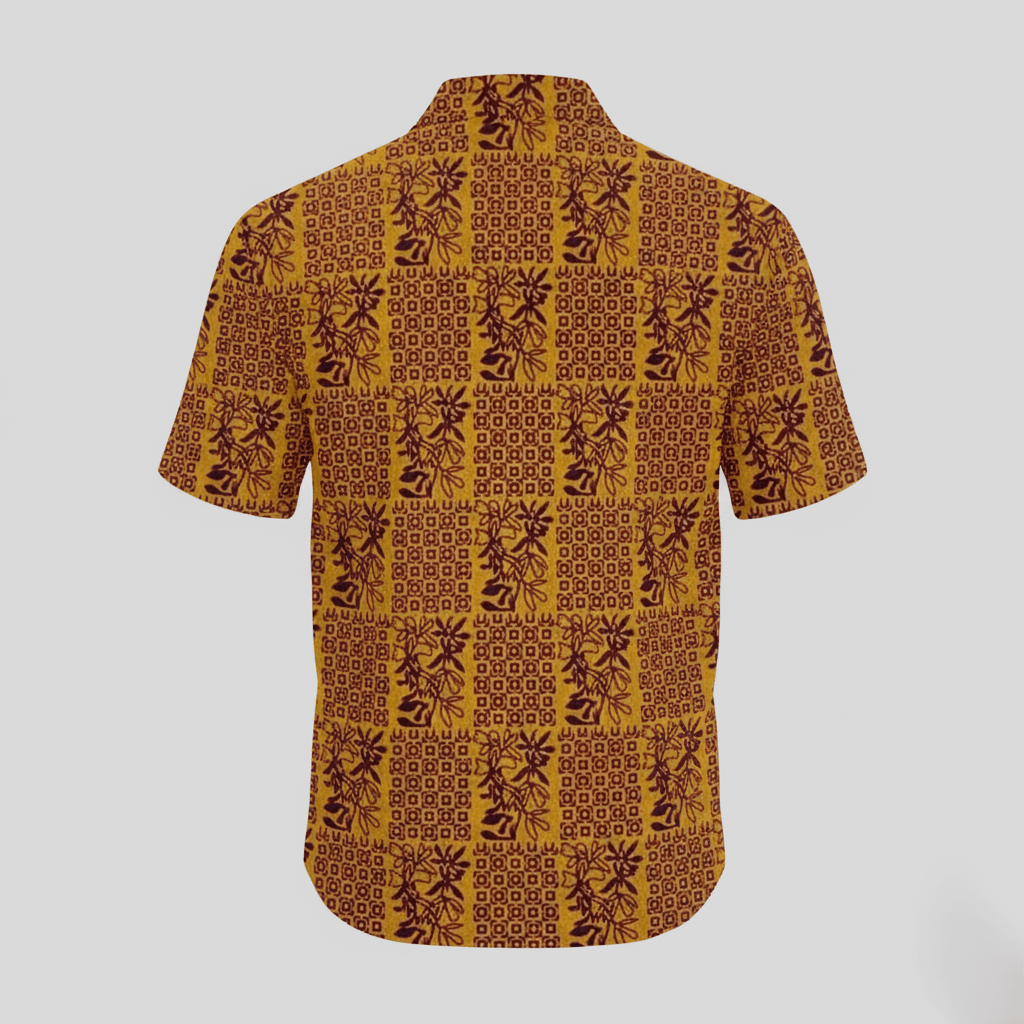 Arong Cotton Half Sleeve Shirt for Men | Comfortable & Stylish | Bunonika-33 3 Arong Cotton Half Sleeve Shirt for Men | Comfortable & Stylish | Bunonika-33 - Image 3