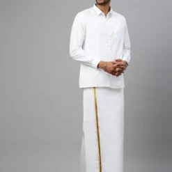 Premium Men 100% Cotton Single Layer 3/4