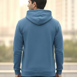 Men’s Premium Hoodie in Cotton Blend — Full Front View
