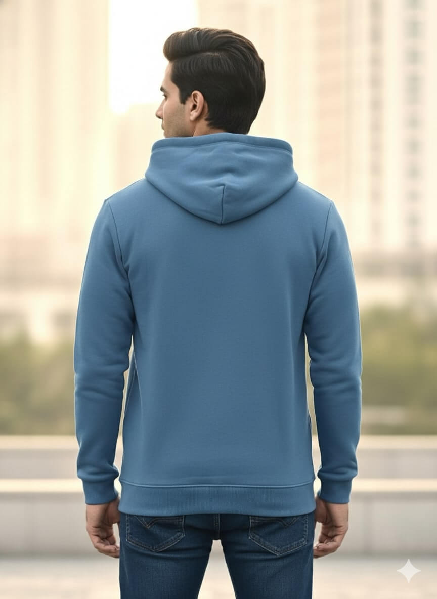 Men?s Premium Hoodie ? Style, Warmth & Comfort Combined | Bunonika-1003 4 Men’s Premium Hoodie in Cotton Blend — Full Front View