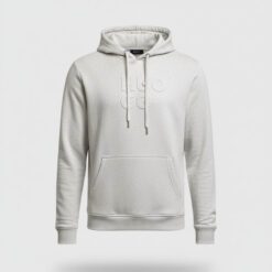 Men’s Premium Hoodie in Cotton Blend — Full Front View