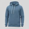 Men’s Premium Hoodie in Cotton Blend — Full Front View