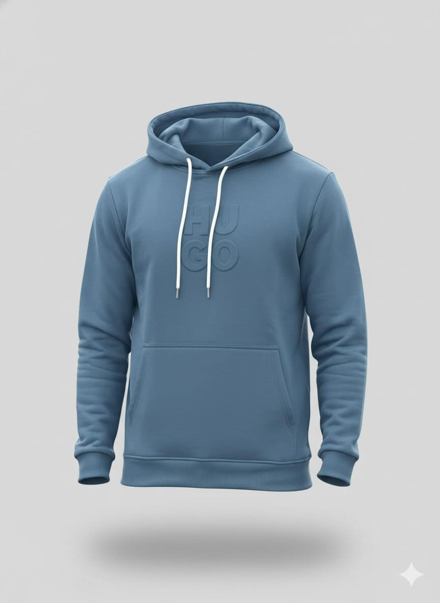 Men?s Premium Hoodie ? Style, Warmth & Comfort Combined | Bunonika-1003 1 Men’s Premium Hoodie in Cotton Blend — Full Front View