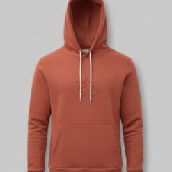 Men’s Premium Hoodie in Cotton Blend — Full Front View