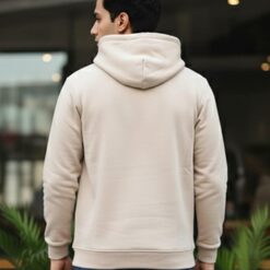 Men’s Premium Hoodie in Cotton Blend — Full Front View