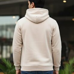 Men’s Premium Hoodie in Cotton Blend — Full Front View