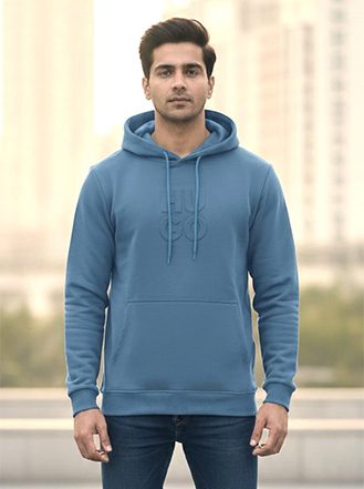 Men?s Premium Hoodie ? Style, Warmth & Comfort Combined | Bunonika-1003 2 Men’s Premium Hoodie in Cotton Blend — Full Front View
