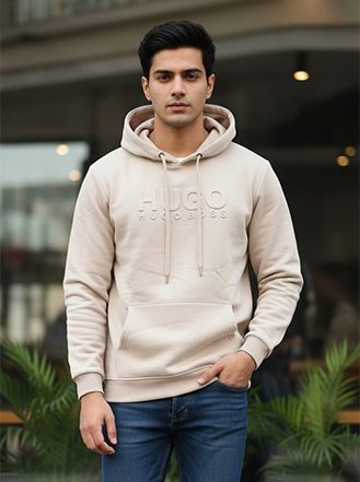 Men?s Premium Hoodie ? Style, Warmth & Comfort Combined | Bunonika-1002 2 Men’s Premium Hoodie in Cotton Blend — Full Front View