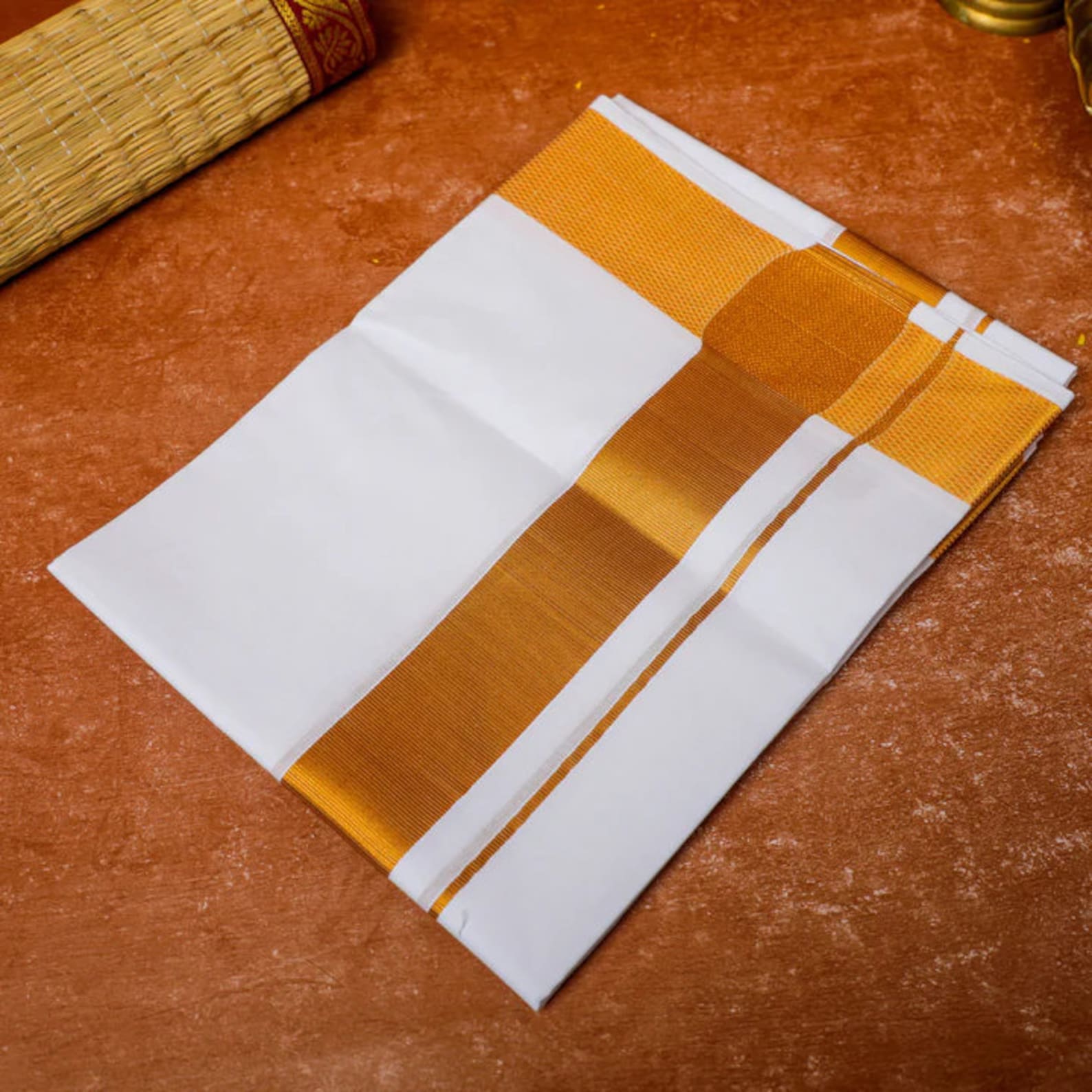 Premium Men 100% Cotton Single Layer South Indian Dhoti | Tamil Lungi - Bunonika 10 Premium Men 100% Cotton Single Layer South Indian Dhoti | Tamil Lungi - Bunonika