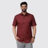 Arong Half Sleeve Cotton Shirt | Bunonika-46