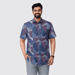 Arong Half Sleeve Cotton Shirt | Bunonika-54
