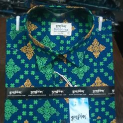 Arong Half Sleeve Cotton Shirt | Bunonika-55