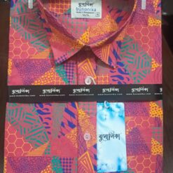 Arong Half Sleeve Cotton Shirt | Bunonika-62