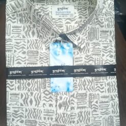 Arong Half Sleeve Cotton Shirt | Bunonika-61