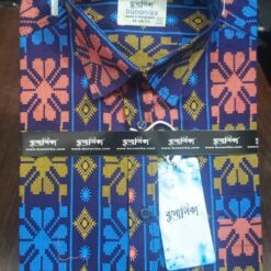 Arong Half Sleeve Cotton Shirt | Bunonika-60