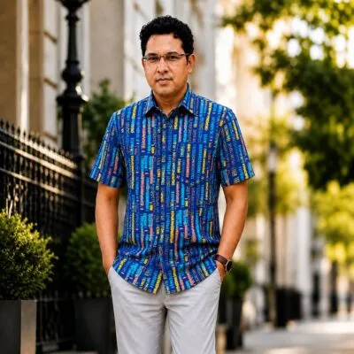 Bunonika Half Sleeve Cotton Shirt Free Home Delivery 3